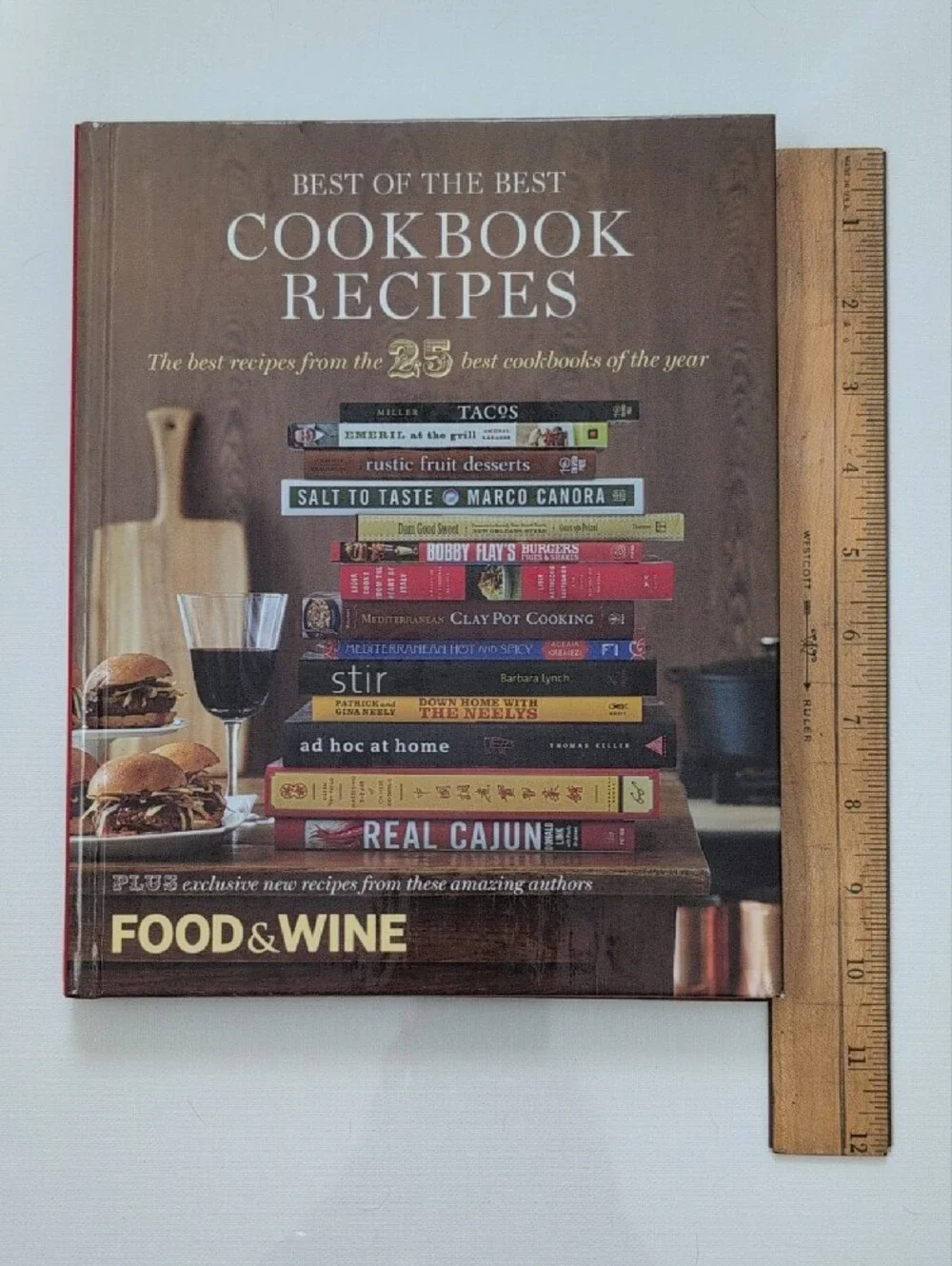 Food & Wine Best of the Best Cookbook Recipes Vol 13 Pictorial Hardcover 2010